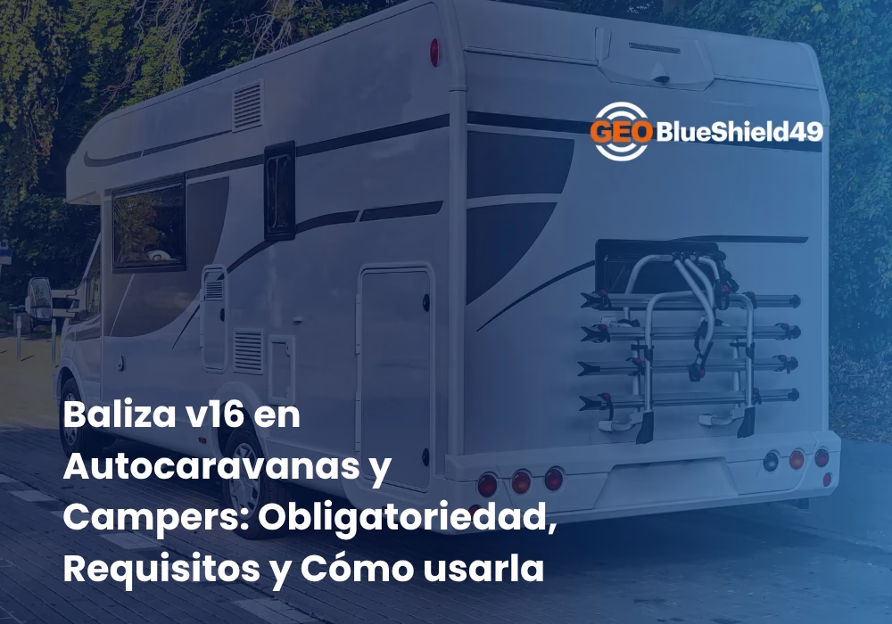 Baliza v16 en autocaravana y camper