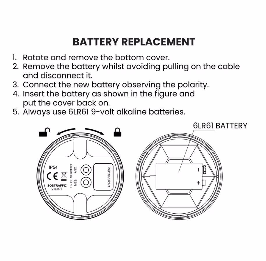 replacement pila v16